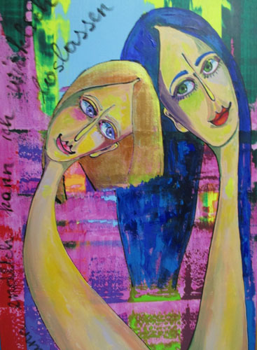 2015 wann endlich kann ich wirklich loslassen, 90x60,2015