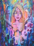 disco queen barbie, 80x60, 2016