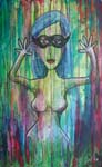 incognito barbie, 90x60, 2016