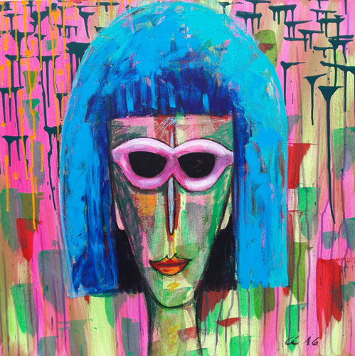 mrs. cool 2, 70x70, 2016