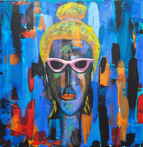 mrs. cool 8, 50x50, 2016