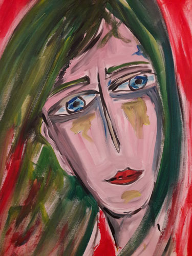 portrait, 70x50, 2018