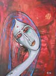 i am happy being here in india, 120x80, kolkata 2016